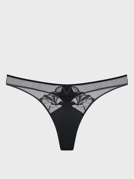 Стринги Calvin Klein черные