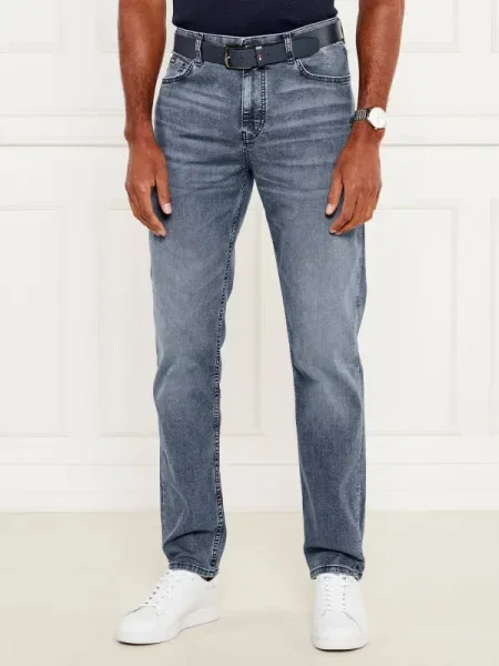 BOSS BLACK Blugi P-Re.Maine negru