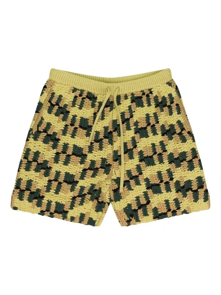 Pantaloni scurți Aimé Leon Dore tricotate verde