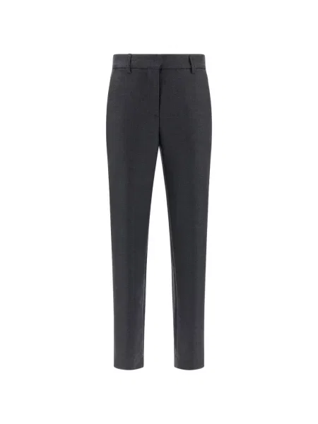 Pantaloni Paul & Shark de lână conici gri