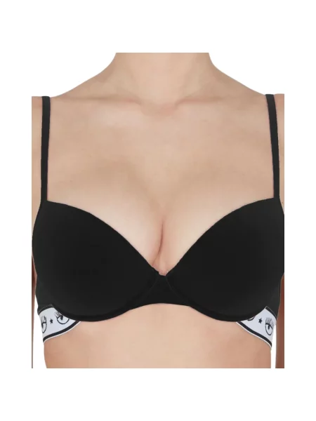 Biustonosz balkonetka Chiara Ferragni Collection czarna