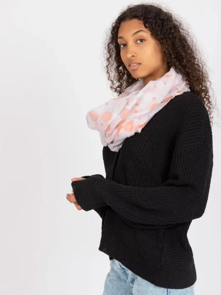 Fular Fashionhunters cu buline negru
