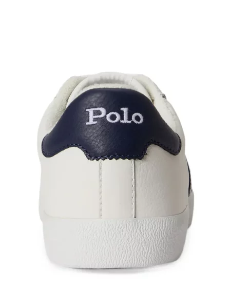 Бански Polo Ralph Lauren бродиран на райета връзки синьо