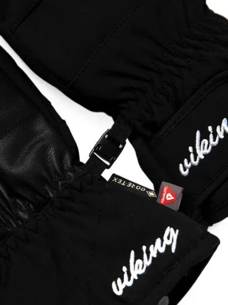 Mănuși Viking cu broderie negru