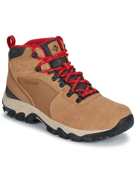 Pantofi Columbia din piele de căprioară maro