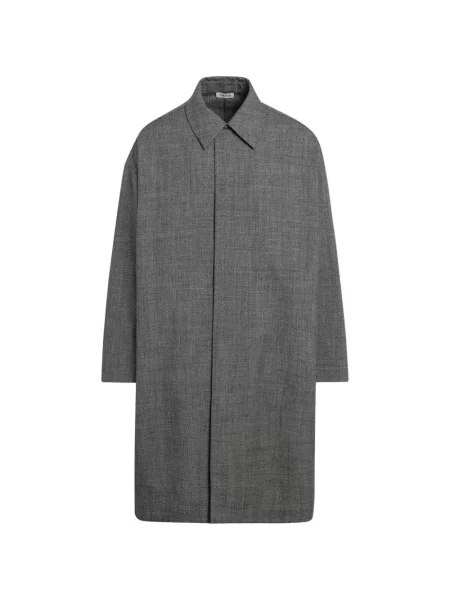 Trenci Fear Of God de lână gri