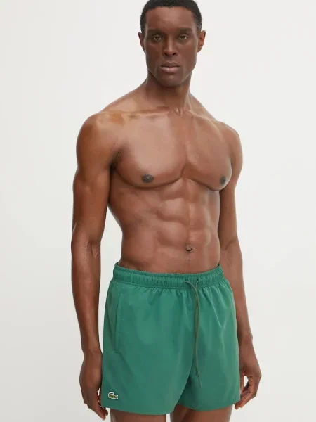 Плувни шорти Lacoste зелено