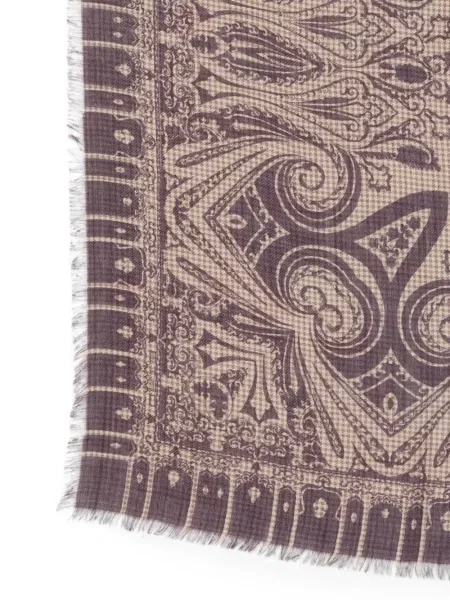 Fular Etro cu imagine cu model paisley