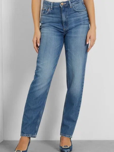 Прямі джинси GUESS ліоцелл синій