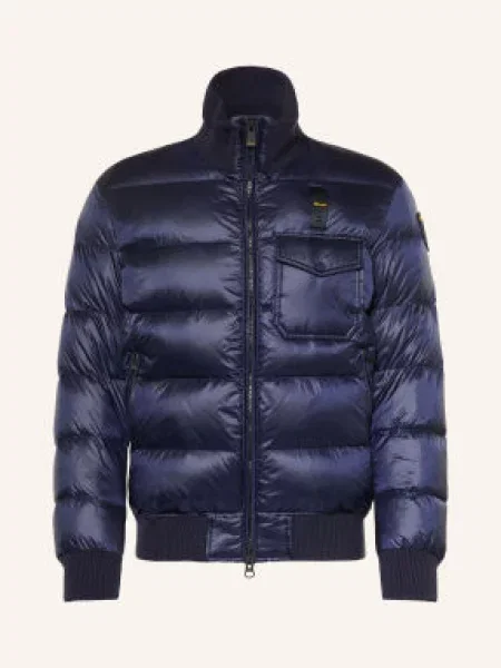 Blauer Bomberka Puchowa Robert blau granatowa