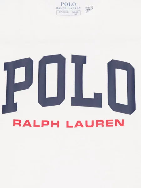 Koszulka polo dziecięca Polo Ralph Lauren biała