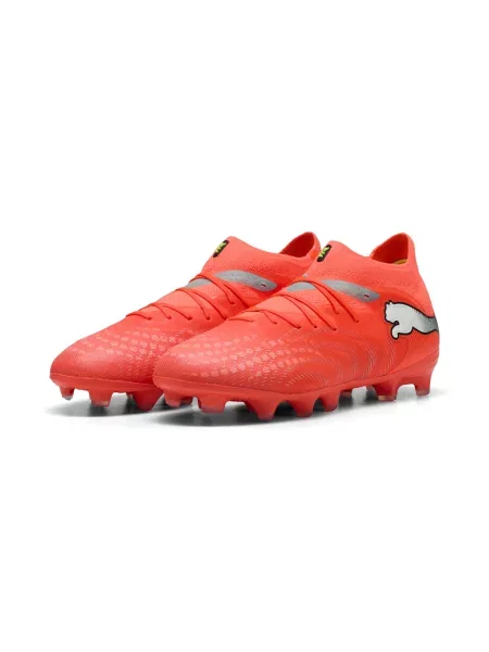 PUMA Młodzieżowe buty piłkarskie FUTURE 9 PRO FG/AG Buty 29 czerwony