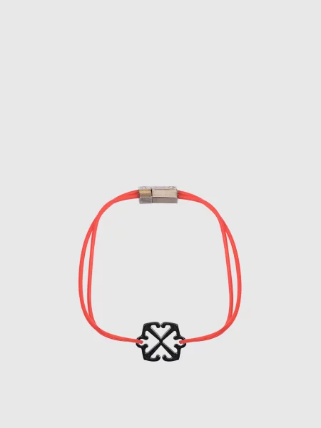 Браслет Arrow Off-white червоний