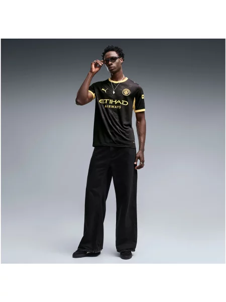 Tricou Puma din jerseu negru