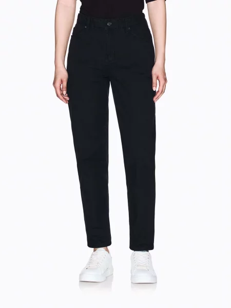 Бойфренди Armani Exchange бавовна/поліестер чорний