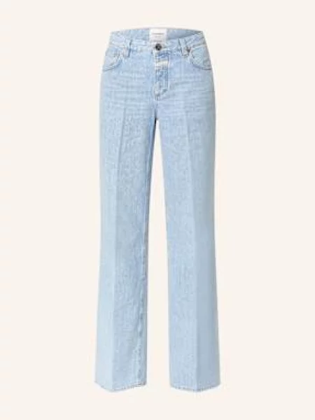 Closed Wide Leg Džíny Gillan lbl light blue modré
