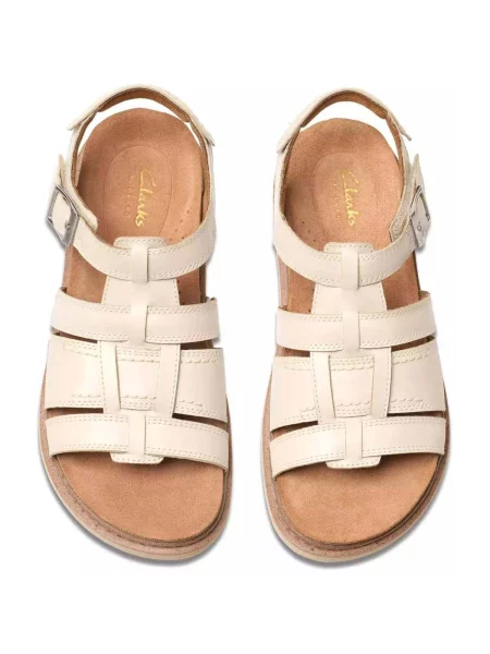 Pantofi Clarks alb