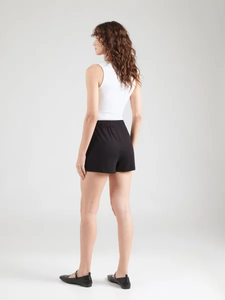 ABOUT YOU Pantaloni Line' negru