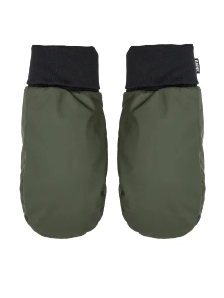Ръкавици Rains Alta Puffer Mittens зелено