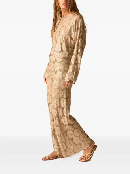 Bluză Jbq cu model floral din jacard