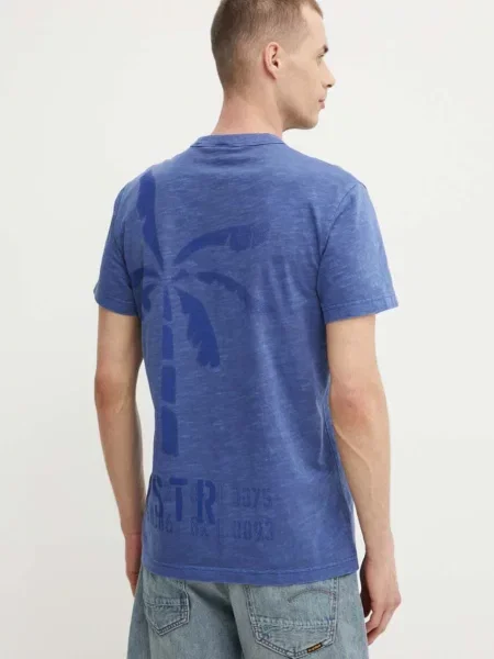 Tričko G-Star Raw modré