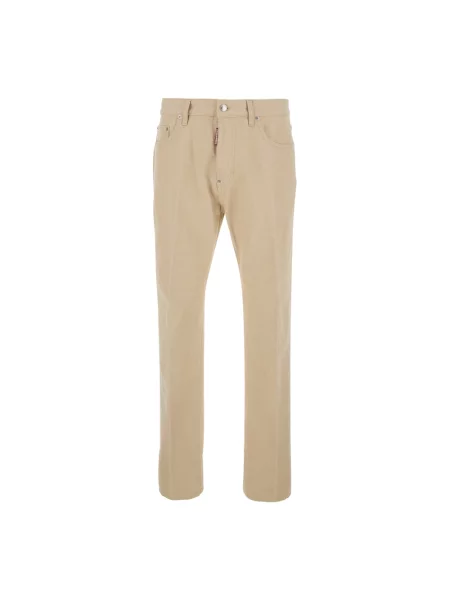 Jeansy Dsquared2 beżowe