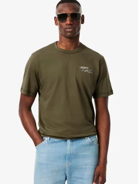 Футболка Lacoste зелена