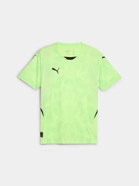 Спортивна футболка PUMA Gk Jersey Replica Ss комбінований верх зелений