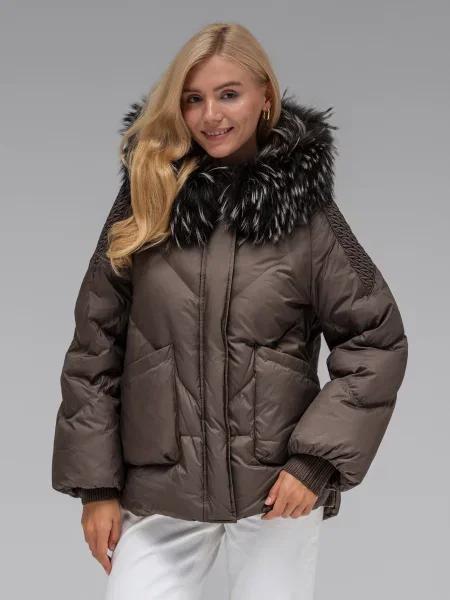 Пуховик Vo-Tarun мокко