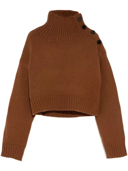 Cropp pulover Yves Salomon maro