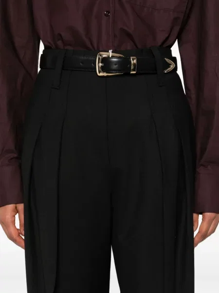 Pantaloni Victoria Beckham negru