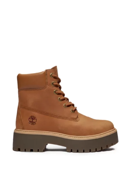 Botine Timberland cu platformă streetstyle cu strasuri