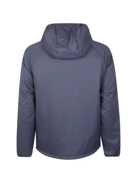 Geacă Burberry cu glugă albastru
