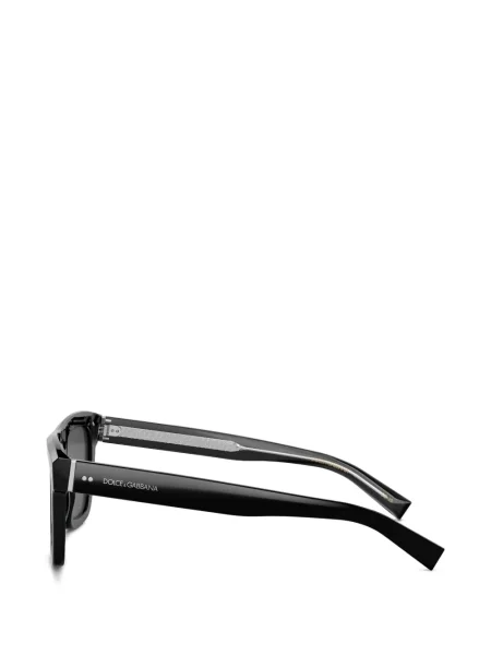 Kvadratne sunčane naočale Dolce & Gabbana Eyewear crna