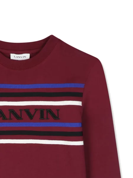 Koszulka dziecięca Lanvin Enfant czerwona
