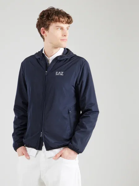 Emporio Armani Prechodná bunda námornícka modrá