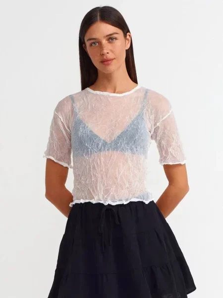 Dilvin Pulóver Pullover' fehér