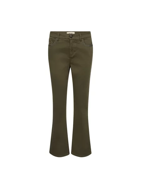 Mos Mosh Spodnie Mmashley Sati gruen zielone