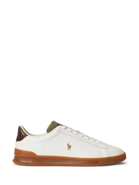 Sneakerși Polo Ralph Lauren alb