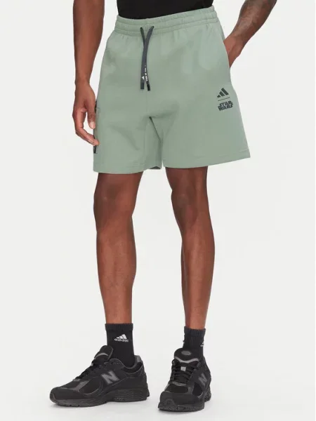 Adidas Sportske kratke hlače Star Wars The Mandalorian™ zelena