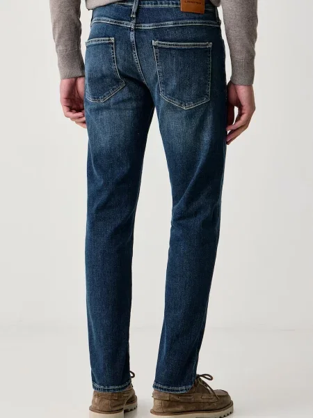 Lindbergh jeansy slim fit granatowe