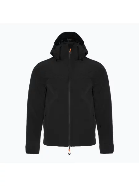 Мъжко скиорско яке Emporio Armani Ski Cortina Embossed Toray black черно