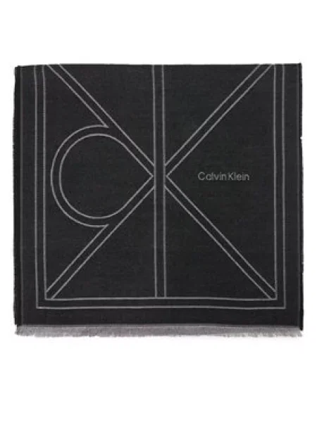 Šál Calvin Klein černý