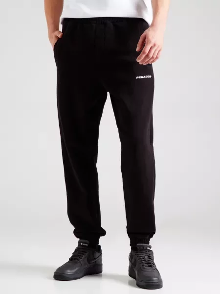 Pegador Pantaloni negru alb