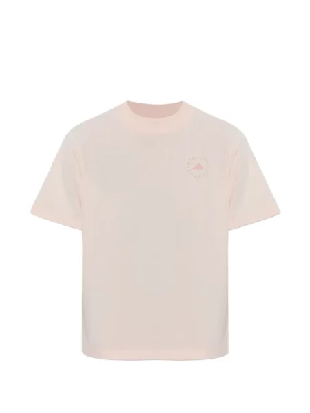 Tricou Adidas By Stella Mccartney cu imagine roz