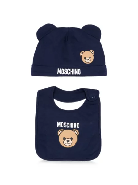 Czapka dziecięca Moschino niebieska