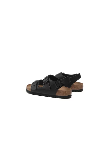 Kožené sandále Birkenstock Milano čierna
