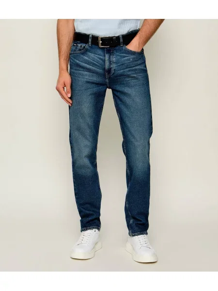 BOSS BLACK Blugi C-OGDEN | Straight fit negru