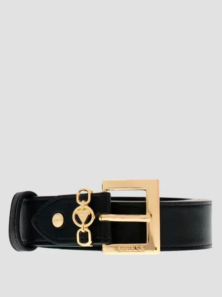 Ремень Guess с ремешками черный