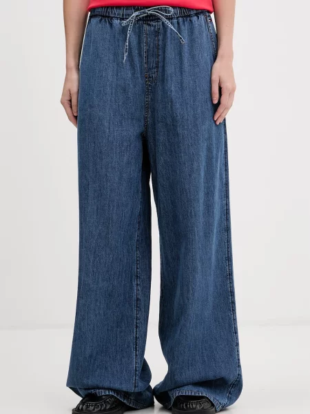 Tommy Jeans pantaloni pentru femei din albastru